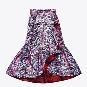 KENZO x H&M reversible animal print skirt 💕❤️🐅 Size 12 - Rare - only wore 2 x